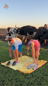 ⏰ It’s contest day, and let’s talk about work-life balance. On the farm there’s fun to be had when the day is done.🐄😀 In this video, #FarmerBlake challenged his wife Jordan to an after-work balance contest. He did a whole lotta bragging beforehand and, as you can see, his confidence was misplaced.🤣 ➡️ To enter this week’s contest for a free gallon of milk, tell us: What do you do to unwind at the end of the day? One entry per person, please. All other entries will be disqualified. We will ran