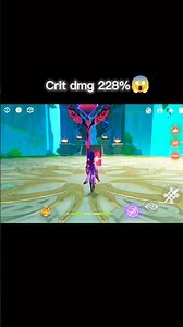 Crit dmg 228% 😱 on raiden shogun