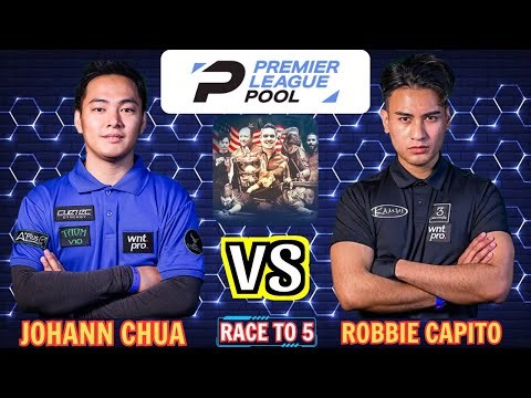 JOHANN CHUA VS ROBBIE CAPITO - Who controlled the pace better? PREMIER LEAGUE POOL !