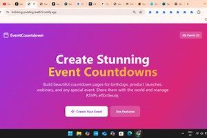 EventCountdown: Your Personalized Event Anticipation Hub
