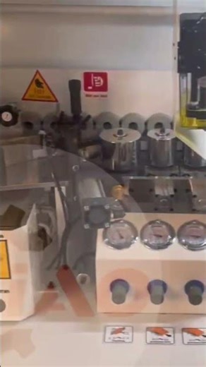 Automatic edge banding machine