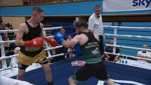 A bit of needle at the bell after round 2 between Sonny Studley v Daire Halfpenny 👀 | Sky Sports Boxing
