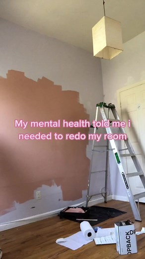 My room was so bad before I don’t have any photos of it #summerproject #interiordesign #roommakeover