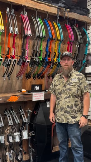 1.6K views · 26 reactions | Genesis bows are in and we have the full lineup. Every color on the wall, right and left handed models ready to go, and custom strings built in house in any color combination you can think of. If you want a setup that feels completely your own, we can make it happen. | The Harvest Archery Pro Shop | Facebook