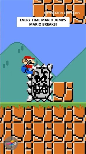Every Time Mario Jumps, Mario Breaks! 😱
