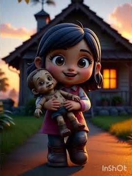 “The Smiling Doll From the Forest… What Happened That Night Will Shock You!”#horrorcartoon #short
