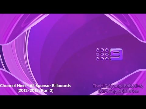 Nine Network Australia | All Sponsor Billboards Compilation | (2012-2015, Part 2)