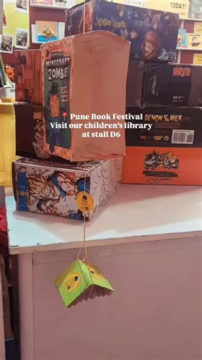 Kahanee Kids Library | Pune’s First Child-Centric Library Space📚 on Instagram: "📍Ferguson College Ground @punebookfestival Visit our children’s library at D6"