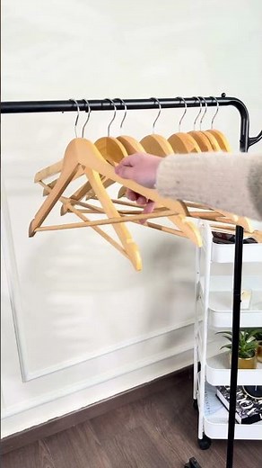 Space-Saving Clothes Hangers Set | Durable Non-Slip Wardrobe Organizer
