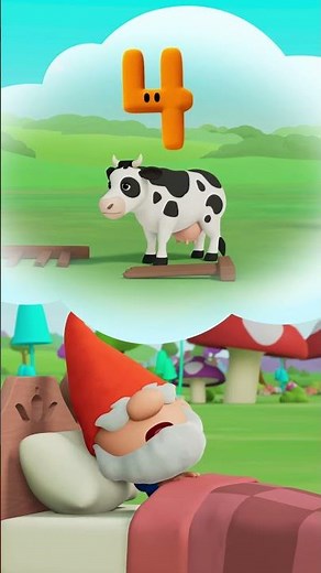 COUNTING SHEEP TO SLEEP! 🐏🐑 | 123 Number Squad! | Learning Shorts | #kids