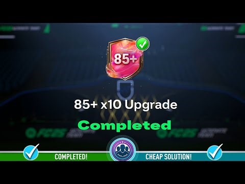 85+ x10 Upgrade SBC Pack Opened! - Cheap Solution & SBC Tips - FC 25
