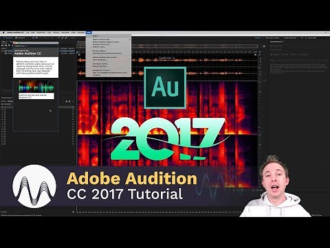 Adobe Audition CC 2017 Tutorial
