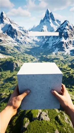 POV: You Got Minecraft Creative Mode in Real Life 😳🛠️