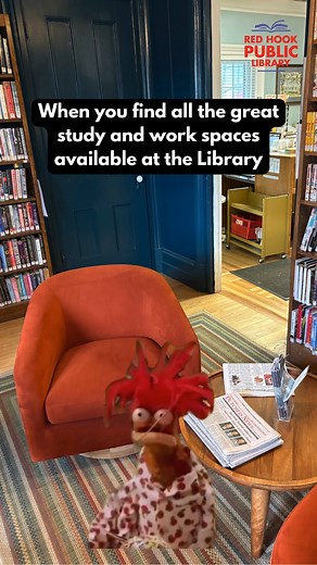 ☑️Free ☑️Fast, reliable WiFi ☑️Outlets ☑️Printer and Fax ☑️Parking Pull up a chair and stay awhile. | Red Hook Public Library