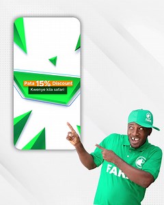 Ni rahisi sana kusafiri na faras. Fungua Faras App, Andika unapokwenda, chagua usafiri na uanze safari. | Faras Tanzania