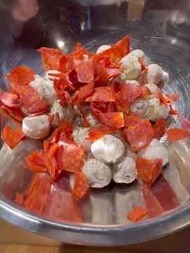 Pillsbury Biscuits make these perfect pizza muffins! It’s ForknEZ