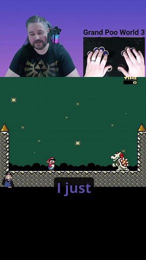 Dry bones Bowser is down! Grand Poo World 3 is done! #smwkaizo #kaizosmw #grandpooworld3 #supermarioworld