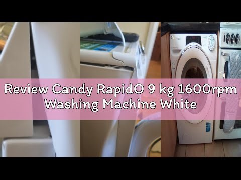 Review Candy RapidO 9 kg 1600rpm Washing Machine White