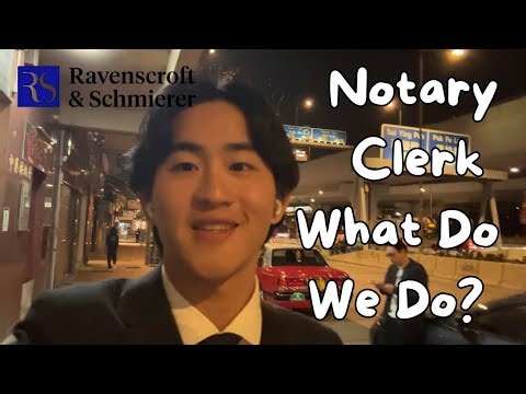 Notary Clerk: What do we do? | Ravenscroft & Schmierer