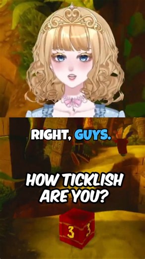 Does Anyone Else Accidentally Tickle Themselves? #funny #humor #princess #vtuber