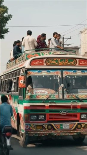 #DreamScreenAI Pakistani Bus #trending #automobile