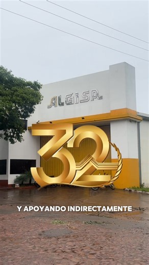 ¡Feliz Aniversario Empresa ALGISA! 🤩#32_Años 🎉 La empresa ALGISA hoy está de aniversario 🥳 esta empresa que hace años se instaló en Coronel Bogado y desde entonces se convirtió en el motor de progreso de muchas familias de la zona. Algisa | Radio Marandu FM 88.7
