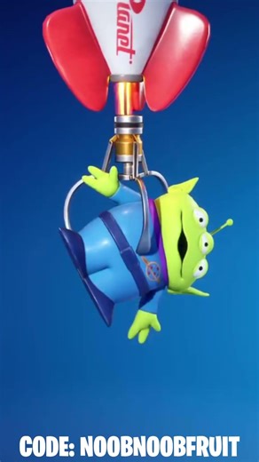 CHOSEN ONE Emote Showcase ft. Toy Story Alien | Fortnite x Toy Story #short