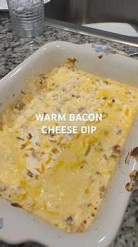 warm bacon cheese dip