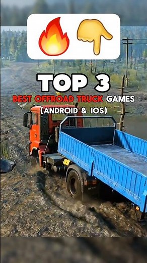 🔥Top 3 Best Offroad Truck Simulator Games For Android & iOS