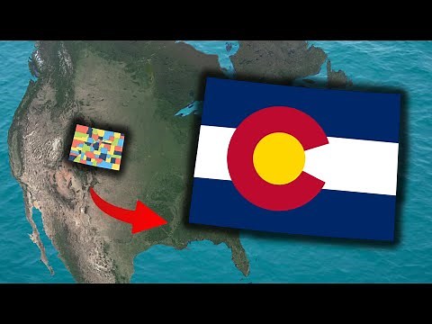 Colorado - Geography of the 64 Counties