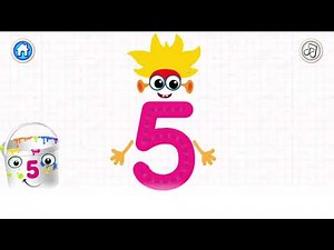 Super Numbers 5 by Bini | Kids Cartoon Educational Games