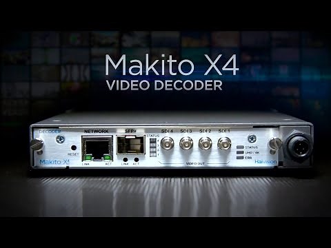 Haivsion Makito X4 Video Decoder