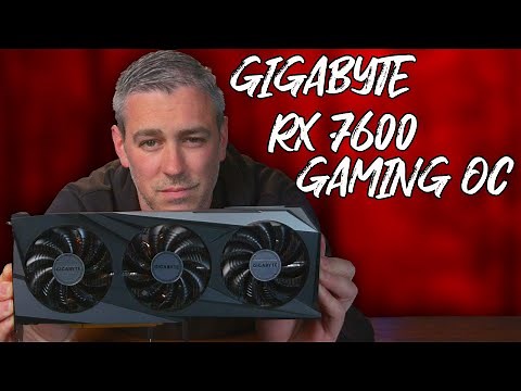 Gigabyte RX 7600 Gaming OC Review [Power & Thermals]