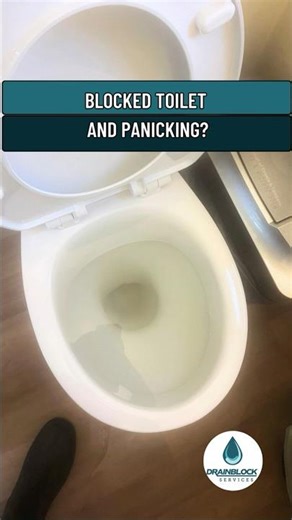 Blocked Toilet and Panicking? #shorts Toilet Unblocking What To Do