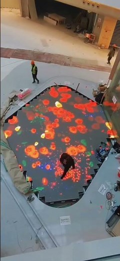 Interactive LED Floor DisplayBring your space to life with dynamic, responsive visuals.