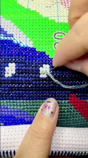 cross stitch 姐妹們！今天又要遲到了，孩子還沒回家，回來再播！ 熱門 十字繡愛好者