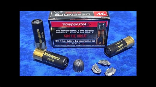 DOES IT WORK? Winchester Defender 12GA SEGMENTED Slug Review & Demo!