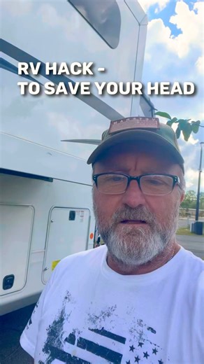 RV Hack - Protect your head from Slide-out corners