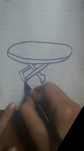How to draw iron table ?