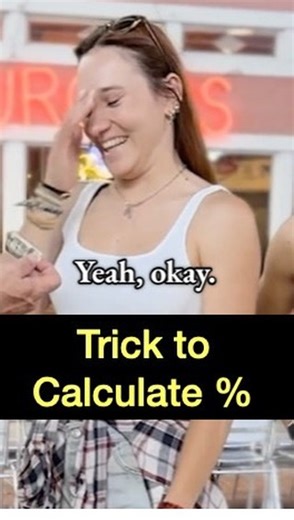 Ron White | Hack to calculate percentages. Comment LEARN below to learn anything faster. #braintraining #homeschool #studyskills #mathisfun | Instagram