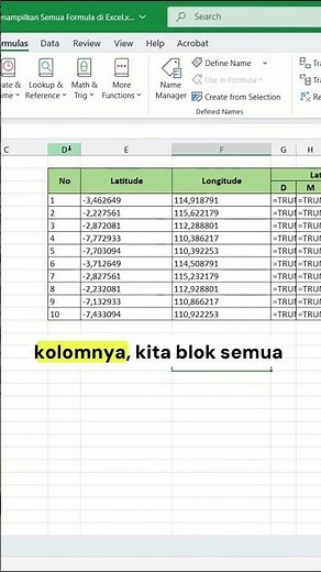 How to Display All Formulas in Excel #computertutorial #excel #exceltips #exceltutorial