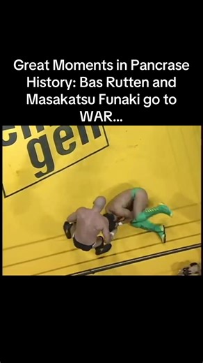 Did you hear that nose break? 👀 Event: Bas Rutten vs Masakatsu Funaki, Pancrase 1996 Anniversary Show. September 7, 1996 #fyp #mma #ufc
