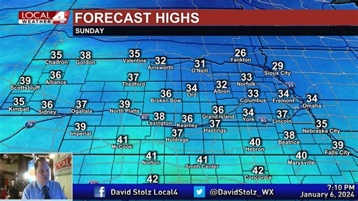Calm before the storm with light winds and clearing skies overnight | KSNB Local4