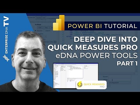 Enterprise DNA Power Tools - Quick Measures Pro Pt.1