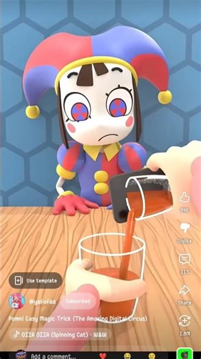 Pomni Easy Magic Trick (The Amazing Digital Circus)😶‍🌫️