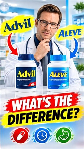 Advil vs Aleve: What’s the Difference? 💊