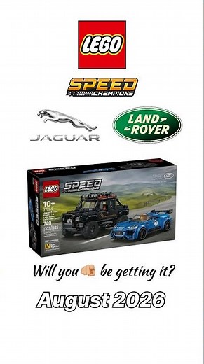 Jaguar/Land Rover Lego Speed Champions