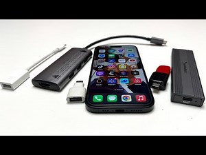 iPhone 15: How to Use USB Flash Drive and USB-C drives