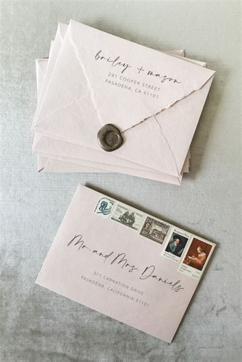 Buy Printable Wedding Invitation Envelope Template: DIY Address Design (A7, A6, A1) Online in India - Etsy