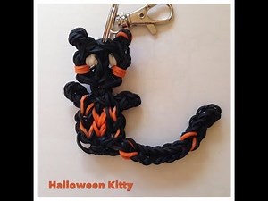 Rainbow Loom Halloween Cat